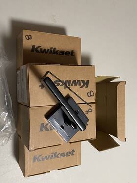 788hflsqt-514 Kwikset 97880-917 Halifax Square Dummy Door