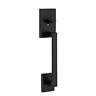 98150-011 Kwikset San Clemente Front Door Handle With Interior Halifax Lever