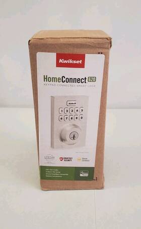 98930-004 Kwikset Homeconnect 620 Keypad Satin Nickel Contemporary Z Wave Smart