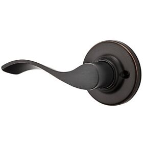 Kwikset Balboa Left-handed Half-dummy Lever In Venetian Bronze