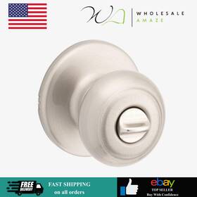 C191842813 Kwikset Cove Interior Privacy Door Knob With Lock Handle Bathroom Bedroom