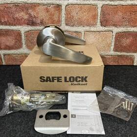 Sl1000wi-26dv1 Kwikset Sl1000wi Safe Lock Winston Passage Door Lever 9sl10029-008