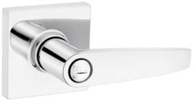Sl4000wisqt-26 Kwikset Sl4000wis Quart Winston Privacy Door Lever Set - Chrome