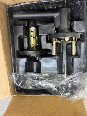 Sl6000relrdt-514 Kwikset Sl6000relrdt Reminy Single Cylinder Keyed Entry Door - Black