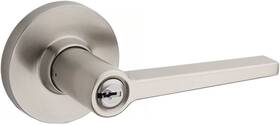 Sl6500dalrdt-15 Kwikset Sl6500dalrdt Daylon Single Cylinder Keyed Entry Door - Nickel