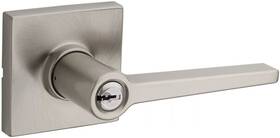 Sl6500dalsqt-15 Kwikset Sl6500dals Quart Daylon Single Cylinder Keyed Entry Door - Nickel
