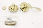 U30020 L1305--u30020 Weslock Lexington Series Entry Handle Polished Brass 048899526126