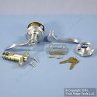 L640bor26dbor26d Weslock New Left Traditonale Bordeau Satin Chrome Keylock Lever Door