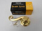 L6704r Faultless Bright Brass Dummy Door Lever Model