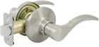 La7x203b Gatehouse Olivia Satin Nickel Passage Door Lever