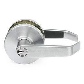 Lawrence 638455813458 Commercial Lever Door Lock - Heavy Duty Locking Handle Keyed