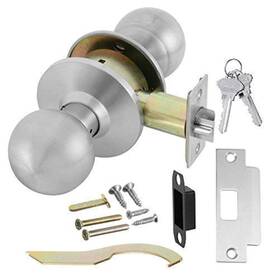 Lh5307ob Lawrence Door Knob Cylindrical Lock Storeroom Function Key Unlocks Exterior S