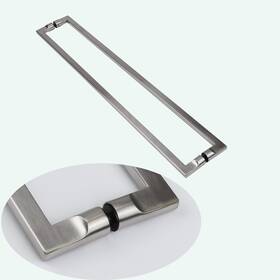 Lesuti Rsh-24004 24 Inch Stainless Steel Double-sided Push-pull Door Handle Sliding Barn Hand