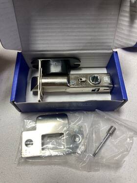 L10-par-sss Linnea 316 Marine Grade Ss Ll100 Passage Door Lever Set - Satin Fini