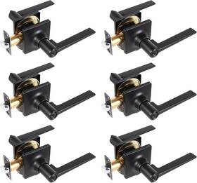 1081ct Lock & 6 Pk Bamberg Door Lever Handle Entrance For Left Or Right Sided