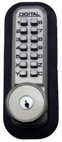 2500snko Lockey 2500ko 2000 Series Keyless Entry Single Combination Nickel