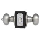Lv11lv4aza Faultless Mushroom Privacy Bed Bath Door Knob Stainless 0050134119567