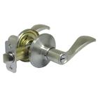 Lyex200bra4bgt Faultless Wave Satin Nickel Keyed Entry Door Lever 050134126060