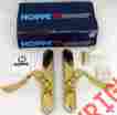 M112pl 374 Hoppe Polished Brass Lever Dummy Handles Left Hand Door Knob Doorknob