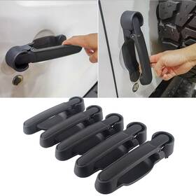 1816018161 Maiker Off Road Button Release Door Handles Kit And Tailgate Handle Compatible Black