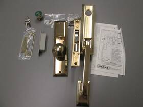 8430a Marks 8430a/3 Lh Mortise Entrance Lock With Grand Towne Handles And Knob