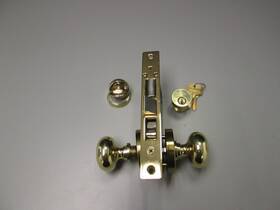 9610a Marks 9610a/3 9610 A3 Mortise Entrance Lock With Madison Rose And Round Knob