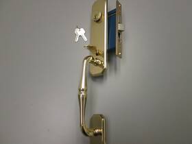 Marks-8420a Marks 8420a/3 Lh Mortise Entrance Lock With Grand Royal Handle