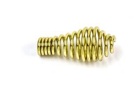 506-0009 Maryland Precision Spring Stove Handle Brass Finish Tapered At One End. Max Diameter 1-1/8 Inch