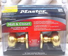 Bco0403 Master Door Closet Brass Knob Passage Lock Biscuit Hall