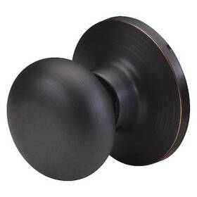 Bc0512pbox Master Lock 071649150470 Knob Lockset Biscuit Style Aged Bronze
