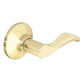 Wlrh0503box Master Lock 071649152436 Lever Lockset Polished Brass Wave Style