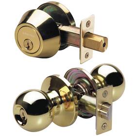 Bac0603 Master Lock Knob Lockset Mechanical Entrance Grd. 3 33m256