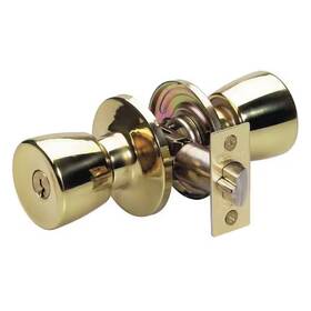 Tu0103ka4s Master Lock Knob Lockset Tulip Style Polished Brass