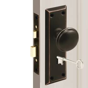 B0btlgtp29 Maxxgeek Mortise Keyed Lock Set Classic Knobs Interior Doors Oil Rubbed Bronze