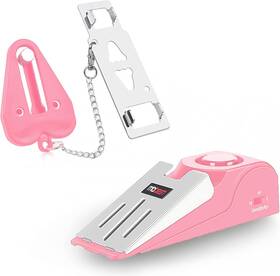 Mbbest 313110799727 Hotel Door Lock And Stop Alarm Dual Protection Security Devices Pocket S