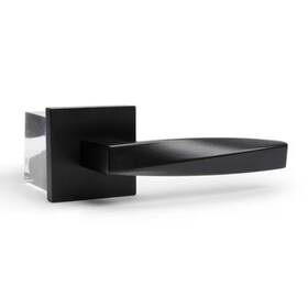Mcbowery 711181119978 Convex Matte Black Passage Hall/closet Modern Door Handle Right Hand
