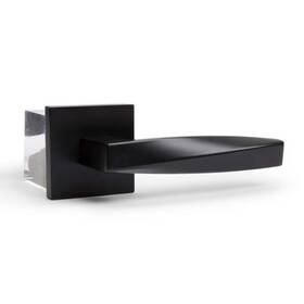 Mb-1102pvmb-rh Mcbowery Convex Matte Black Privacy Bed/bath Modern Door Handle Right Hand