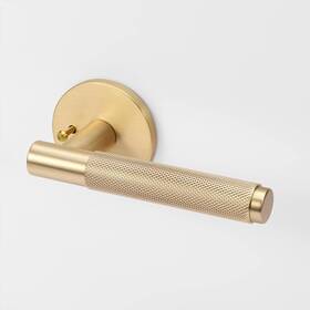 Mb-1112pvgd Mcbowery Taylor Interior Door Handle With Concealed Screws Privacy/passage