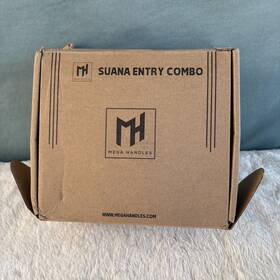 Mega Handles 652569233681 Suana Entry Combo Door Knob Cylinder Deadbolt And Key - Heavy Duty