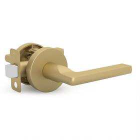 B0csg8r2xm Mega Handles Ralph Passage Door Handle - 1 Pack Reversible Gold Hea