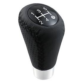 Mbl-005-c Meibaolin 5 Speed Shift Knob Leather Gear Stick Handle Manual Shifter Knobs Black Line