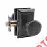 Mhdw-ag33982 Miseno Antique Bronze Granada Brass Passage Door Knob Set Cm-a-263