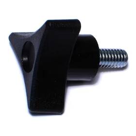 78103 Midwest Fastener 5/16 Inch -18 X 1-3/4 Black Plastic Coarse Thread 3-prong