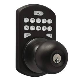 Ckk-02ob Milocks Titan Keyless Entry Door Lock - Deadbolt Smart Knob Handle With