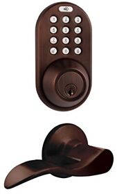 Dfl-02ob Milocks Electronic Touchpad Entry Keyless Deadbolt And Passage