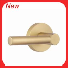 Hlk2104cb Miseno Round Rod Passage Door Lever In Satin Brass R6