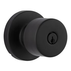 Mlk1080bk Miseno Mlk1080 Tuscora Shaker Single Cylinder Keyed Entry Door - Black