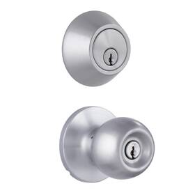 Mlk2020sc Miseno Mlk2020 Urbanna Ball Single Cylinder Keyed Entry Door Knob - Chrome