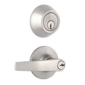 Mlk2021sn Miseno Mlk2021 Momac Straight Single Cylinder Keyed Entry Door - Nickel