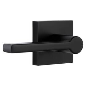 Mlk4022xbk Miseno Mlk4022x Lorton Flat Bar Passage Door Lever Set - Black